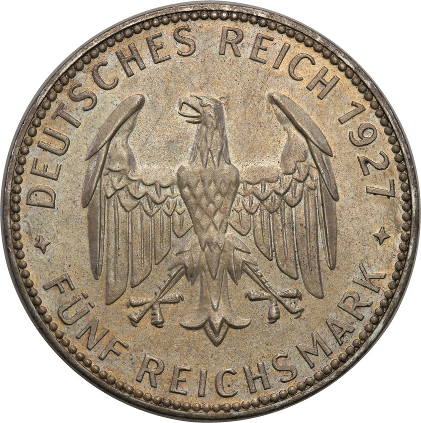 Niemcy, Weimar. 5 Marek 1927, F Uni Tubingen